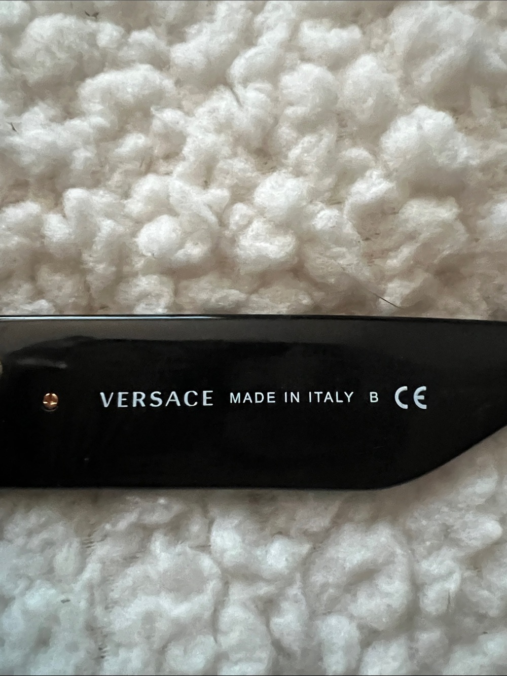 Versace VE4359 Square Men’s Sunglasses Black with Signature Emblem on Temple! - Picture 2 of 6
